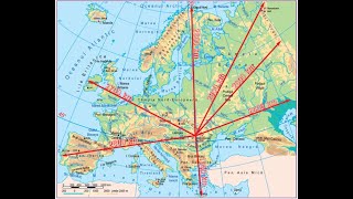 România  Coordonate Europene  Geografia României [upl. by Akcirehs]