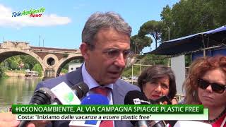 IOSONOAMBIENTE AL VIA CAMPAGNA PER SPIAGGE PLASTIC FREE [upl. by Leander]