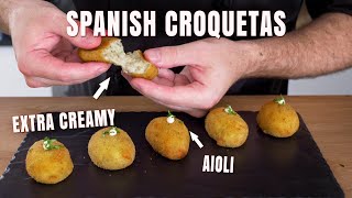 How to Make Spanish Croquetas Like a Pro Chef [upl. by Inanuah]