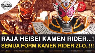 INILAH SEMUA FORM KAMEN RIDER ZIO SANG RAJA TOKIWA SOUGO [upl. by Hsakiv]