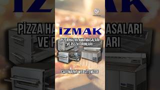 İzmak pizza hazırlama masaları ve konveyörlü pizza fırınları Cafemarkt’ta🤩 pizzafırını pizzaoven [upl. by Neirb]