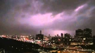 SOUBHANALLAH impressionnantes images dun orage aux USA [upl. by Bronez]