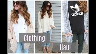 Clothing Haul  TRY ON Free People Nordstrom Loft amp MORE [upl. by Taffy]