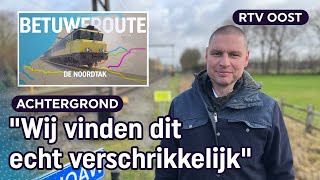 Noordtak Betuweroute duizenden extra goederentreinen door Overijssel  RTV Oost [upl. by Connelley763]