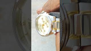 Casio enticer mens watch with gold line plated strapcasio watch india [upl. by Aynna840]