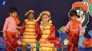 RAINBOW KINDERGARTEN  COLORS 2018 Annual Day Celebrations 2017  18 [upl. by Sandstrom]