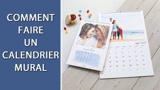 Calendrier mural personnalisé  📆 200 modèles créatifs [upl. by Diego]