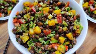 Chatpati Kale Chane Ki Chaat  Ramzan Special Chana Chaat Recipe  New Iftar Chaat Recipe [upl. by Yelnats282]