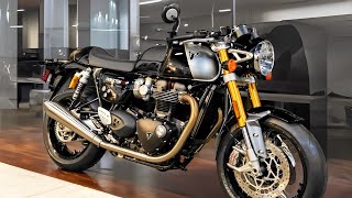 2024 Triumph Thruxton RS  with more power better handling and more contemporary styling [upl. by Beller]