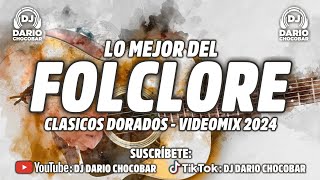 LO MEJOR DEL FOLCLORE ARGENTINO  CLÁSICOS DORADOS  VIDEOMIX 2024  Dj Darío Chocobar 😎 [upl. by Eelyac]