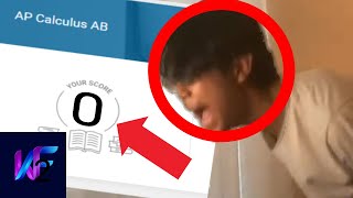 AP Test Scores Live Reaction REAL GONE WRONG COPS CALLED MURDER [upl. by Oad776]