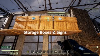 Icarus  Build Tip  Storage Boxes amp Signs [upl. by Cele]