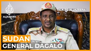 Sudans General Dagalo Military takeover was the best option  Talk to Al Jazeera [upl. by Gnilyarg]