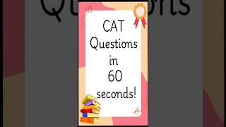 CAT PYQs solved in 60 seconds  CAT 2023 Slot 1  Algebra  Surds  The Quant Mentor [upl. by Sine953]