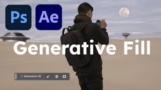 Generative Fill for Video  After Effects VFXs [upl. by Harp]