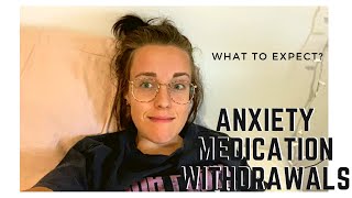 Venlafaxine Anxiety Medication Withdrawals  What it feels like [upl. by Nairadal]