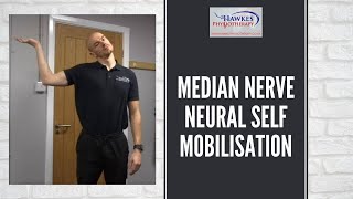 Median Nerve neural self mobilisation Technique video [upl. by Sheeree773]