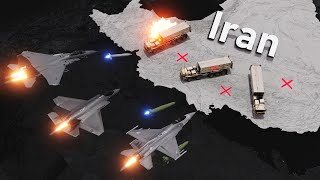 How Israel Destroyed Irans Military  3D Animation [upl. by Akeber786]