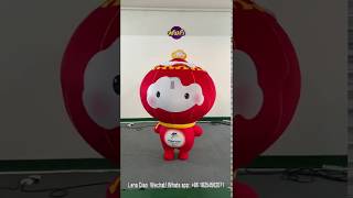 Inflatable Shuey Rhon Rhon Costume For 2022 Beijing Winter Olympic Games [upl. by Arraeis]