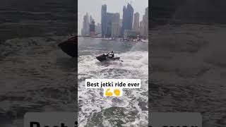 Loving jetki ride yacht jetking sea yacht reels youtubeshorts travel dubai ocean [upl. by Neeruam140]