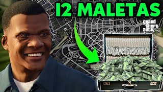 TODAS AS MALETAS DE DINHEIRO DO GTA 5  LOCALIZAÇÕES [upl. by Haidabez223]