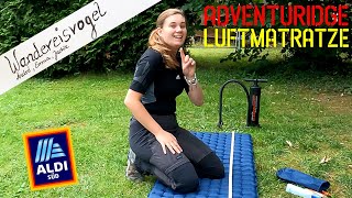 Adventuridge Luftzellenmatte v ALDI Süd  echte Alternative zu ThermARest Exped Sea to Summit [upl. by Tnemelc722]