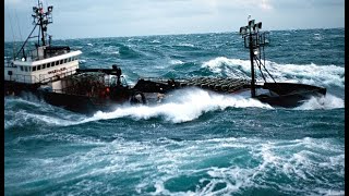 SCARY STORMY WEATHER 💦 Giant Ships Fails Caught Sinking Horrible Waves In Strongest Hurricane [upl. by Soinotna]