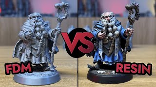 Resin VS FDM 3D printers Which one is the best for miniatures [upl. by Yert]