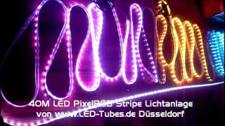 40m Pixel SMD Stripe LED LPD 6803 Effektlicht [upl. by Ecirtnas270]