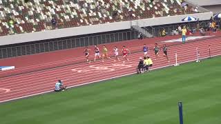 【2022関東インカレ】男子2部・100m準決勝2組1着：近江清能（関東学園大）10秒541 2着：假屋直幹（大東大）10秒543 3着：マデロケンジ（城西大）10秒59 [upl. by Nalepka]