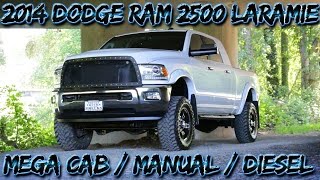 2014 Dodge Ram 2500 Laramie Mega Cab Manual Diesel  Northwest Motorsport [upl. by Cleave]