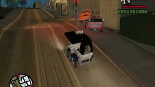 GTA San Andreas Philippine Tricycle Mod [upl. by Nimocks]