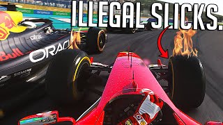 POV Its a Formula 1 Race But Youre in a V10 on Modern Tyres [upl. by Rodney]