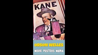 Orson Welles Movie Posters Mania [upl. by Westerfield387]