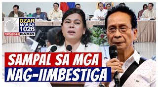 quotUnmodified opinionquot ng COA sa OVP budget isang sampal sa mga nagiimbestiga  Atty Panelo [upl. by Etheline]