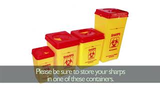 Free “Sharps” Containers and Disposal Offered by County 2020 [upl. by Ericka]