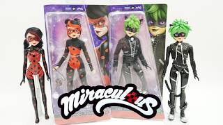 Miraculous Ladybug Shadybug and Claw Noir Official Doll Review [upl. by Marelda681]