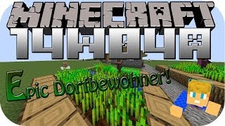 Minecraft 14w04a  Dorfbewohner ernten Getreide und mehr HD Deutsch [upl. by Burrton]