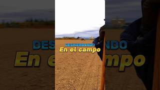 Quitando HIERBA 🌿 del campo camping agriculture farming satisfying amazing job [upl. by Ahmed]