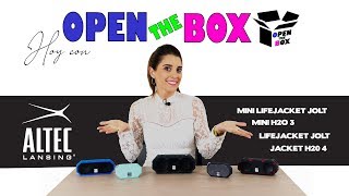 BOCINAS ALTEC LANSING I OPENTHEBOX [upl. by Noiramed]