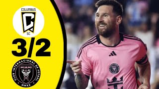 ￼Columbus Crew Vs Inter Miami 23 Highlights MLS 202425 [upl. by Sarge]