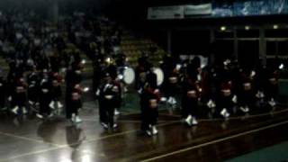 Pipe band in Italy  royal regiment of scotland 79th Farewell to Gibraltar [upl. by Heddy258]