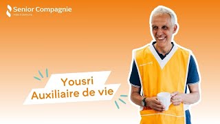 Yousri Auxiliaire de Vie chez Senior Compagnie Nanterre [upl. by Dib4]