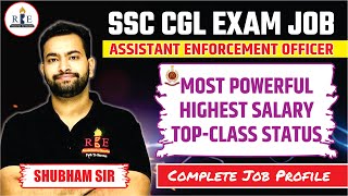 Most powerful job through SSC CGL Assistant Enforcement Officer in ED Complete Details [upl. by Jew]