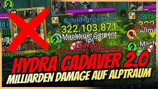 Raid Shadow Legends  Cadaver 20  Hydra Milliarden Schaden auf Alptraum  Plarium Fix [upl. by Broddie]