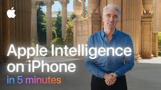 Apple Intelligence on iPhone in 5 minutes [upl. by Elgar]