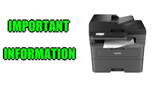 Review Brother MFC L2820DW Wireless Compact Monochrome All in One Laser Printer Important Info [upl. by Sinnod]