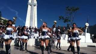 Banda del Bicentenario San Salvador 2013 Desfile del comercio [upl. by Riggs336]