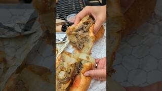 Best cheesesteak in Philly Dalessandros Steaks [upl. by Clift636]