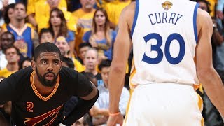 NBA Finals 2017 Stephen Curry vs Kyrie Irving Full Duel [upl. by Ahsinal]